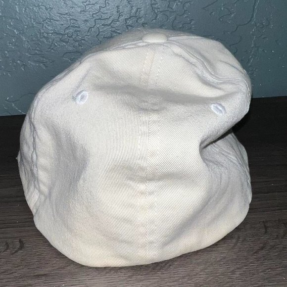 Ecko Unltd. Y2K Cursive Hat Cream Green Plaid Design One Size Baseball Cap - Picture 4 of 6